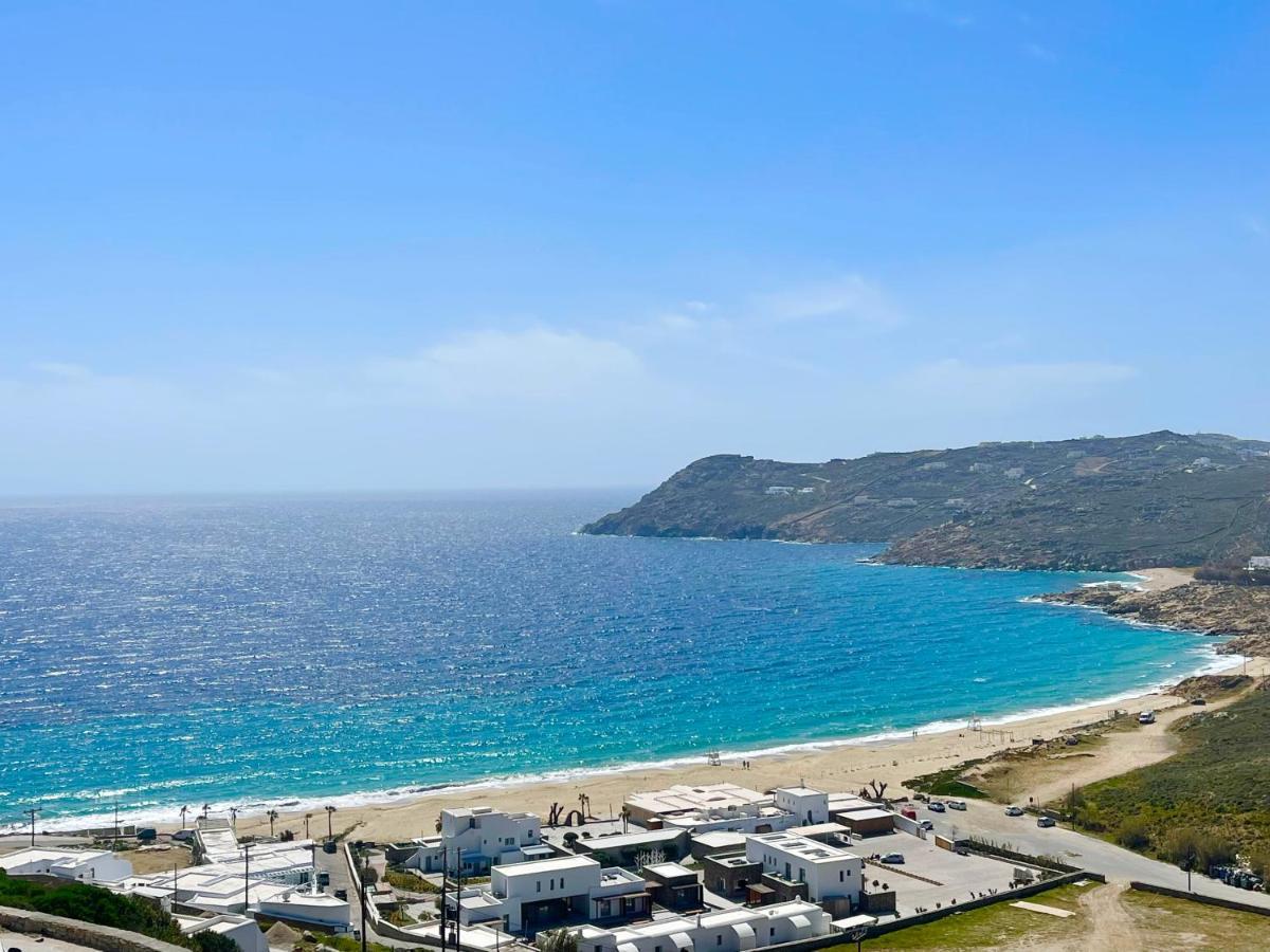 Luxury House With Private Pool At Elia Beach Mykonos Town Dış mekan fotoğraf