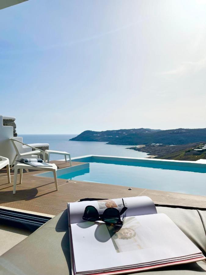 Luxury House With Private Pool At Elia Beach Mykonos Town Dış mekan fotoğraf