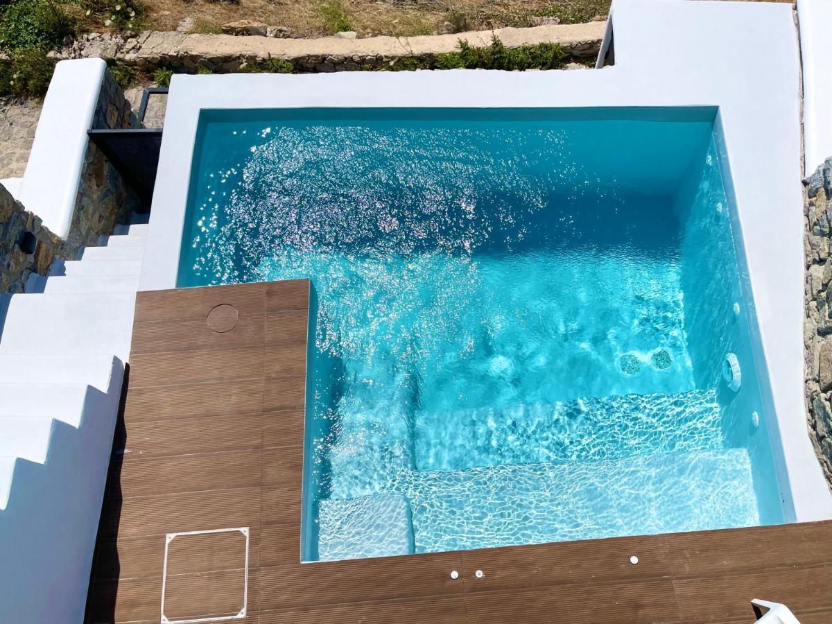 Luxury House With Private Pool At Elia Beach Mykonos Town Dış mekan fotoğraf